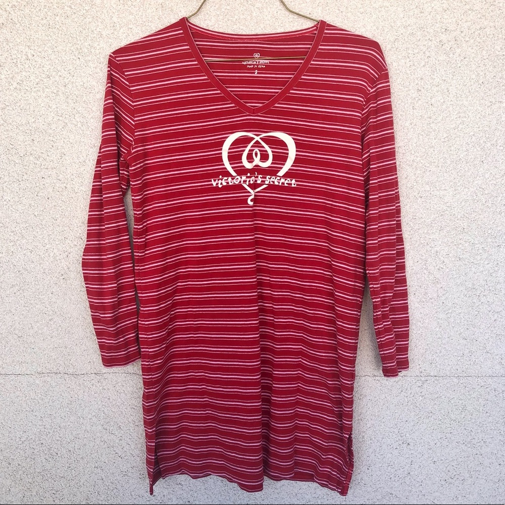 VICTORIA SECRET | Red Heart Sleep-Shirt